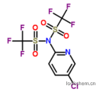 2-[N,正双(三氟甲烷烷磺酰)氨基]-5-氯吡啶    2-[N,N-双(三氟甲基甲磺酰)氨基]-5-氯吡啶